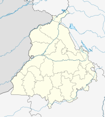 Ludhiana está localizado em: Punjab