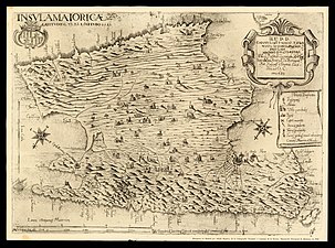08/04: Mapa de Mallorca del 1683 per Vicenç Mut i Armengol