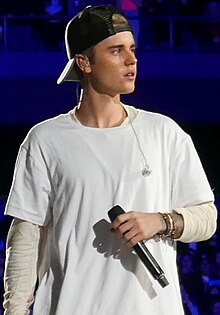 Photograph of Justin Bieber
