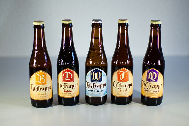 La Trappe beer, Netherlands.  From The Cuisine of the Southern Netherlands: A Tour