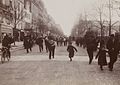 La course des charbonniers de Paris (une marche rapide, février 1904).