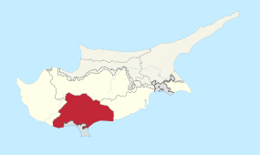 Localisation de Limassol à Chypre