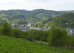 Malmedy from the south