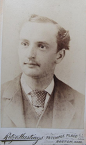 Portrait of unidentified man by Ritz & Hastings