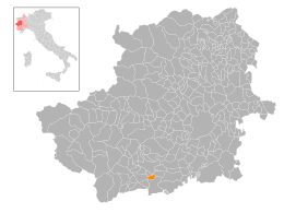 Garzigliana – Mappa