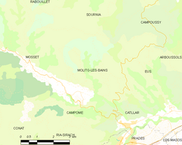Molitg-les-Bains - Localizazion