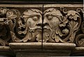 Carved capital, south door of Maria Laach Abbey, Germany