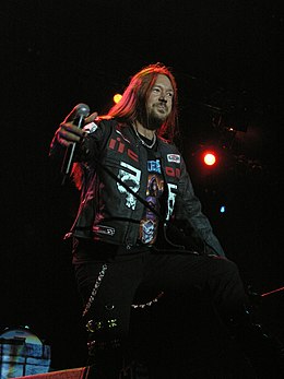 Joacim Cans de Hammerfall lors du festival Masters of Rock 2007