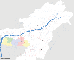 Cherrapunji is located in Meghalaya