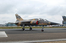 Iraqi Air Force Mirage F1BQ Mirage F1 biplace.jpg