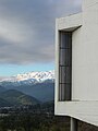 View of Andes from monastery