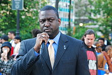 Yusef Salaam in 2009, seven years after his conviction was vacated NLN Yusef Salaam.jpg