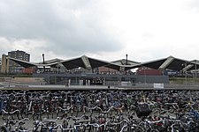 Achterzijde Centraal Station Tilburg