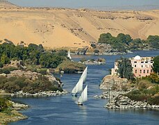 The Nile near Aswan