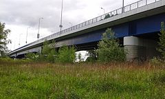 Nowy most graniczny nad Odrą w Starym Boguminie (maj 2014)