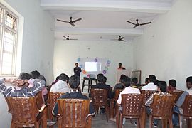 Introductory session at Wikipedia Day 16