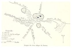 Map of Fourou, 1892