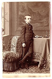 Photo prise de Léon Losseau dans les années 1870'