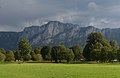 Plomberg, Panorama von Mondsee Dorf