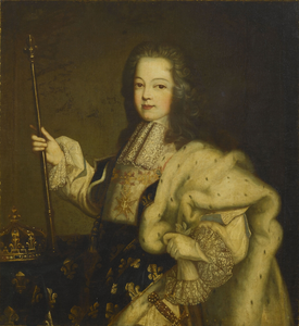 Louis d'Anjou, sau trở thành Louis XV của Pháp