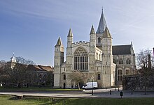 Rochester Cathedral from the West Rochester Cathedral from west.jpg