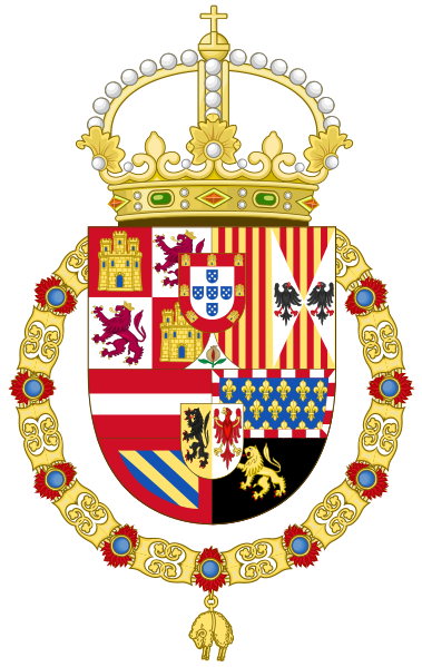 File:Royal Coat of Arms of Spain (1580-1668).svg
