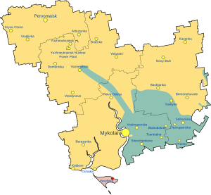 Мікалаеўская вобласць:   Падкантрольная Украіне тэрыторыя   Вызваленая тэрыторыя пад кантролем Украіны   Акупаваная Расіяй тэрыторыя