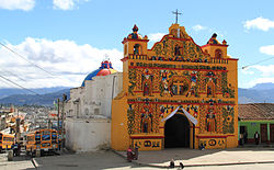 Church of San Andrés Xecul, December 2009