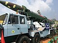 Shaurya missile on launcher