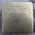 Stolperstein für Rosa Oppenheim