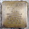 Stolperstein Obernkirchen Lange Straße 22 Edith Lion