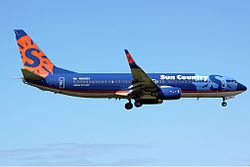 Boeing 737-800 der Sun Country