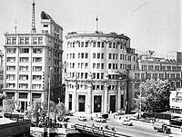 Antigo prédio da Bolsa de Valores de Tóquio, por volta de 1960