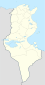 Carte de la Tunisie.