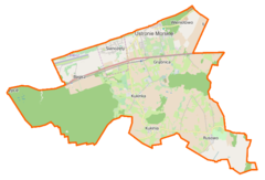 Mapa lokalizacyjna gminy Ustronie Morskie