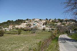 A view of La Roque-sur-Pernes