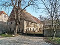 Nordwestliches Wohnstallhaus mit angebautem Seitengebäude (Stall) eines Dreiseithofes