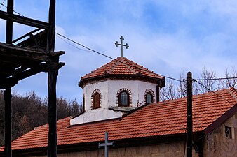 Куполата на манастирската црква