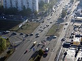 перекрёсток над станцией