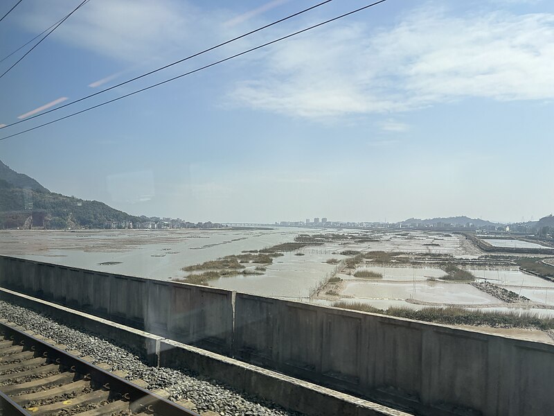 File:202403 Estuary of Dajing River in Yueqing.jpg