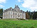 Château de Kerénével : vue extérieure d'ensemble depuis le sud-ouest.