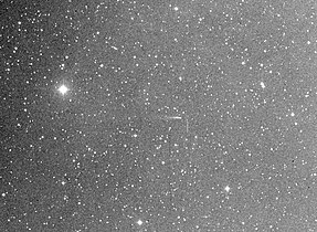 (4015) Wilson-Harrington, géocroiseur (apollon), astéroïde anciennement actif référencé comme comète 107P, a = 2,64 ua, D ~ 4 km (observatoire Palomar, 1949).