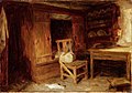 Un interno scozzese - Il letto chiuso, Joseph Farquharson, ca. 1874