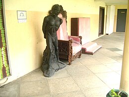 A slavery sculpture at National Museum Lagos