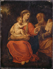Francesco Albani, Holy Family ;Dutch School