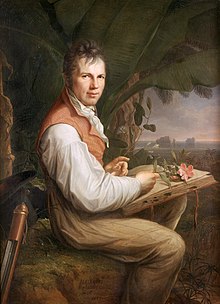 Tableau de Friedrich Georg Weitsch représentant Alexander von Humboldt.