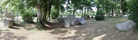 Alignement de menhirs de Pleslin-Trigavou.