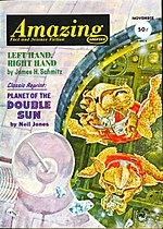 Amazing Stories cover image for November 1962