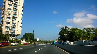 Heading west in Torrimar, Guaynabo