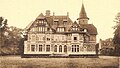 La façade du château de Villeneuve au début du XXe siècle (carte postale).